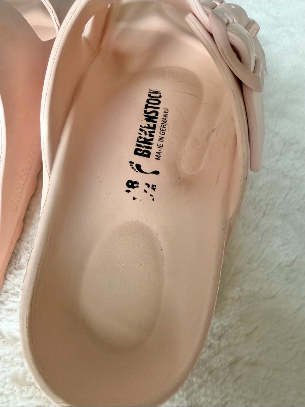 Birkenstock Arizona Essentials EVA Sandal - Light Pink - Picture 7 of 7